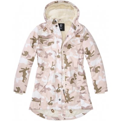 Brandit Marsh lake parka zimná s kapucňou candy camo