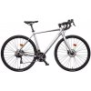 Mayo Adventure MAX gravel jazdné kolo + zľava 60 € na príslušenstvo - Strieborná, S-460mm - 18 palců