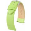 Kožený remienok Hirsch Viazza 03920142-2, zelený, teľacina, Quick Release 20 mm