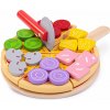 Bigjigs Toys Drevená krájacia pizza