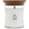 WoodWick White Teak 85 g vonná sviečka