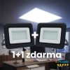 NEDES LED reflektor 50W, 4000K | 1 + 1 zdarma