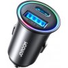 Joyroom JR-CCN04 autonabíjačka USB / USB-C 60W, čierna