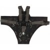 Dooky prenosná textilná Travel Chair Romantic Leaves Black