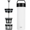 Espro French press kávovar ULTRALIGHT PRESS P0 470 ml, biela, nerezová oceľ