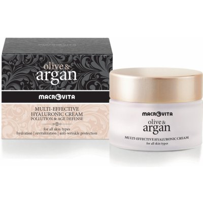 Macrovita Olive and Argan Multi effective cream Pollution and Age Defense 50 ml
