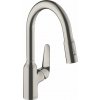 Hansgrohe Focus M42 kuchynská batéria stojánková ušľachtilá oceľ 71821800