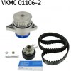 SKF Vodné čerpadlo + sada ozubeného remeňa VKMC01106-2