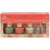 ZAO Organic makeup Limitovaný set lakov Winter Folk, 4 x 8 ml