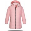 Dievčenské zimné kabát - KUGO KB2381, svetlo ružová Farba: Staroružová, Veľkosť: 152
