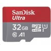 SanDisk MicroSDHC karta 32GB Ultra (120MB/s, A1 Class 10 UHS-I ) + adaptér SDSQUA4-032G-GN6IA