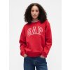 GAP Oversize mikina fleece Červená XL Červená Červená
