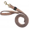 Harrys Horse Soft Stripe vodítko pre koňa Hnedá