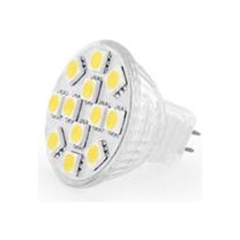 Whitenergy Led žiarovka 12xSMD 1,8W GU4 teplá biela refl