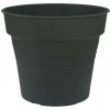 PROSPERPLAST Kvetináč TUBO P BETON EFFECT 23,9cm antracit