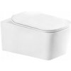 MEXEN - York Závesná WC misa vrátane sedátka s slow-slim, duroplast, biela 30114000