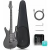 Enya Music Inspire Black Elektrická gitara