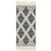 Najkoberce Koberček / kúpeľnový koberček ORIENT 9 čierny / béžový 40x70cm