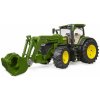 Bruder Traktor John Deere 7R 350 s čelným nakladačom