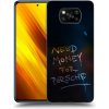 Picasee silikónový čierny obal pre Xiaomi Poco X3 - Neon Nights