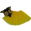 Detský kostým Sova+sukňa (Detská čiapka,maska 3-10 rokov)