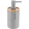 Stojanový dávkovač mydla Tendance, 280 ml, sivý
