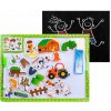 Magnetická, suchá tabuľa NORIMPEX 30 x 23 cm FARMA magnety