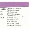 UMTON Temperové farby 35ml, rôzne odtiene Odtieň: 1026 - Ultramarín červený