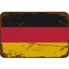 Ceduľa vlajka Německo 30cm x 20cm Plechová tabuľa