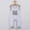 Luxusné dojčenské dupačky New Baby Honey Bear s 3D aplikácií - 74 (6-9m)