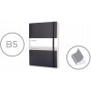 Moleskine Zápisník mäkké dosky B5 čistý čierny