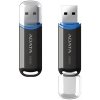 ADATA Flash disk 64GB C906, USB 2.0 Klasická, čierna AC906-64G-RBK