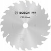 Bosch Optiline Wood, 190 mm, otvor 20 mm, 24 zubov