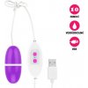 Vibrační vajíčko USB Power MBQ fialové