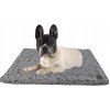 Pelech pre psa Vodotesné Lôžko na pranie Matrac Podložka Šedá 70x50