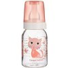Canpol babies Lahev s potiskem Cute Animals zelená 120 ml