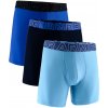 Pánske boxerky Under Armour Perf Tech Solid 6in 3Pack Blue S