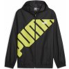 Pánska Prechodná bunda PUMA HOODED GRAPHIC WINDBREAKER 62383701 – Čierna