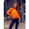 Oranžová dámska mikina Bolf W01