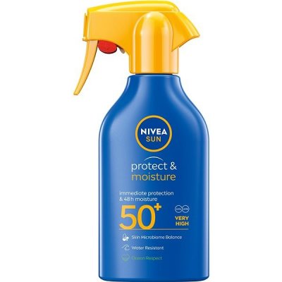 Nivea Sun Protect & Moisture SPF50+ vodeodolná opaľovací prípravok na telo na všetky typy pleti 270 ml