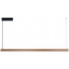| Immax NEO 07304L - LED stmievateľný luster na lane MADEIRA 33W/230V Wi-Fi Tuya 152 cm dub | 07304L