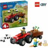 LEGO CITY 60461 Červený traktor s prívesom a ovcami