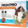 Frontpro 10 - 25 kg 68 mg 3 žuvacie tablety