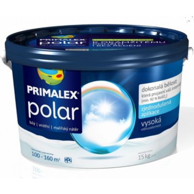Primalex Polar Biely interiérový náter 15 kg (9,9 l)