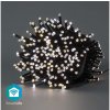 Smart LED vianočný reťaz NEDIS WIFILX02W400 20m WiFi Tuya