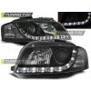 Tuning-tec PREDNÉ SVETLOMETY DAYLIGHT BLACK pasujú na AUDI A3 8P 05.03-03.08