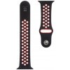 Náhradný remienok na Apple Watch 42 - 45 mm Tactical 163 Double čierno-červený