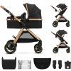 Detský multifunkčný kočík Kinderkraft ESME 2v1 Pure Black