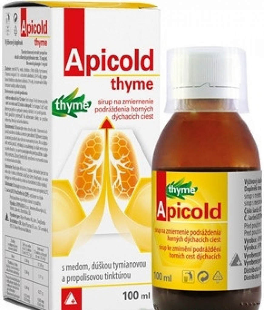 Alpen Pharma Apicold thyme sirup 100 ml