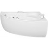 Besco Natalia Premium 150x100 akrylátová vaňa vrátane opierky hlavy a držadiel Dĺžka vane: 150 cm, orientácia: ľavá, WAN-150-NL-